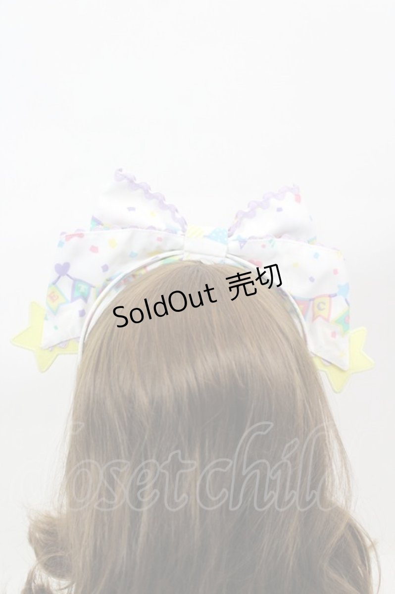 画像3: Angelic Pretty / Happy Garlandカチューシャ  白 I-26-06-18-110-AP-AC-SA-ZI (3)