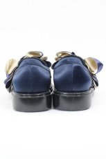 画像3: mayla classic / スタンシール・メテオシューズ 約23CM(内側採寸) ネイビー I-26-06-18-128-LO-SH-SA-ZI (3)
