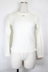 画像1: MILK / メッシュレースTee  白 I-26-06-18-018-ML-TO-TE-ZI (1)