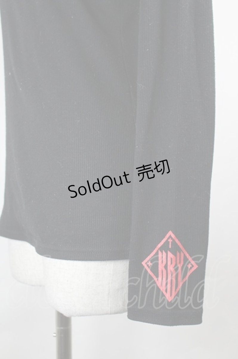画像3: KRY CLOTHING / Vネックニットトップス  黒 I-26-06-18-031-PU-TO-SA-ZI (3)