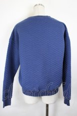 画像2: GHOST of HARLEM / 英字刺繍トップス  ネイビーＸシルバー I-26-06-18-032-PU-TO-SA-ZI (2)