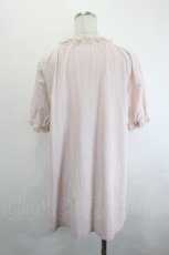 画像2: PINK HOUSE / ロゴパッチカットソーチュニック  ピンク×ピンク I-26-06-21-065-LO-TO-TE-ZI (2)