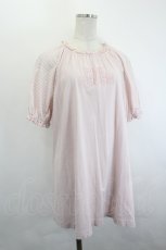 画像3: PINK HOUSE / ロゴパッチカットソーチュニック  ピンク×ピンク I-26-06-21-065-LO-TO-TE-ZI (3)