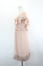 画像2: axes femme / バックレース切替シフォンワンピース  ピンク I-26-06-21-074-AX-OP-TE-ZI (2)