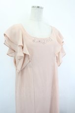 画像4: axes femme / バックレース切替シフォンワンピース  ピンク I-26-06-21-074-AX-OP-TE-ZI (4)