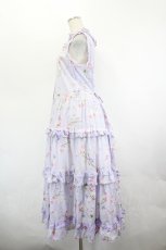 画像2: PINK HOUSE / スイートピープリントノースリーブワンピース  ピンク I-26-06-21-075-LO-OP-SA-ZI (2)