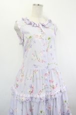 画像4: PINK HOUSE / スイートピープリントノースリーブワンピース  ピンク I-26-06-21-075-LO-OP-SA-ZI (4)