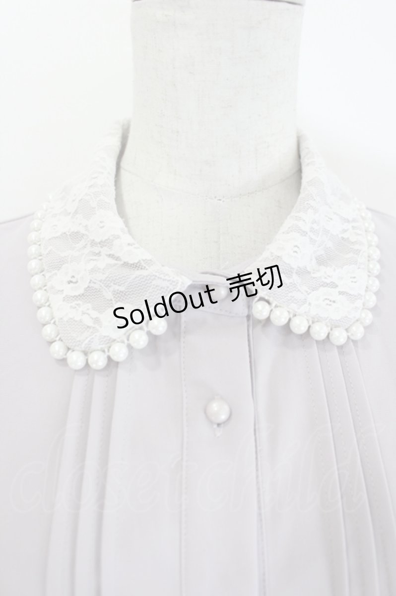画像5: Rojita / パール付レース襟ブラウス F ラベンダー I-26-06-21-008-LO-BL-TE-ZI (5)