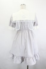 画像3: DearMyLove / シナモロールコラボ シナモロール学園ワンピース M グレーＸ白 I-26-06-21-080-GO-OP-SA-ZI (3)