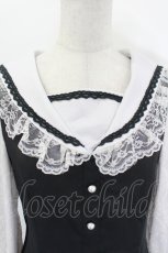 画像5: MA*RS / ゐななちゃんコラボ/ハートレースセーラーセットアップ(トップスのみ)  黒 I-26-06-21-083-GO-OP-TE-ZI (5)