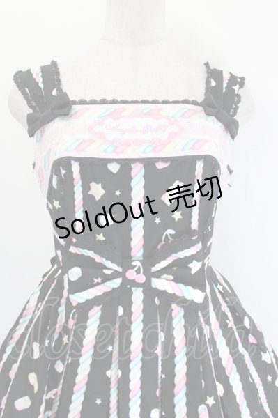 Angelic Pretty / Sugary Carnivalジャンパースカート 黒 I-26-06-21
