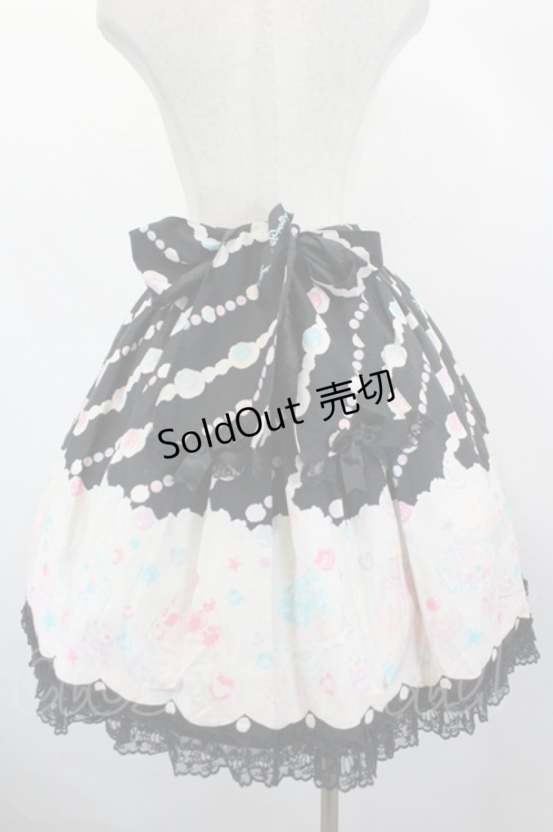 画像3: Angelic Pretty / ジュエリージュレカート  黒 I-26-06-21-088-AP-SK-TE-ZI (3)