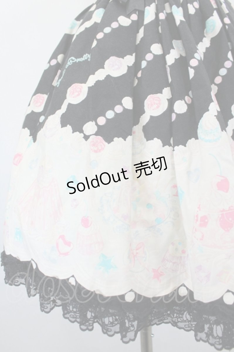画像5: Angelic Pretty / ジュエリージュレカート  黒 I-26-06-21-088-AP-SK-TE-ZI (5)