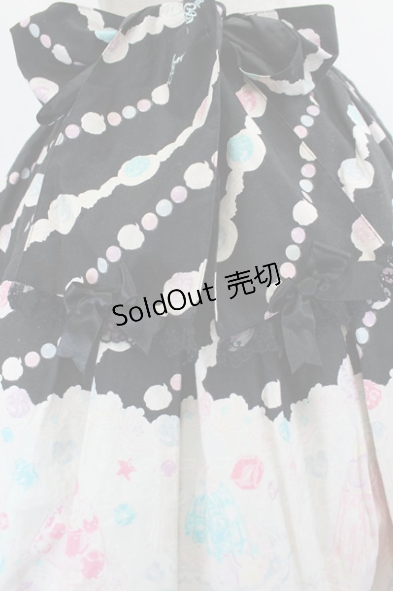 画像6: Angelic Pretty / ジュエリージュレカート  黒 I-26-06-21-088-AP-SK-TE-ZI (6)