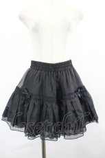 画像1: DARK IN LOVE / はしごリボンレーススカート  黒 I-26-06-21-093-PU-SK-TE-ZI (1)