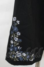 画像3: axes femme / 花刺繍ストレートカットパンツ M 黒 I-26-06-21-107-AX-PA-TE-ZI (3)