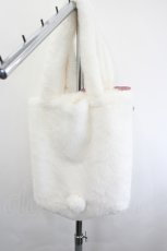 画像3: Secret Honey / うさ耳ファートートバッグ(ノベルティ)  白 I-26-06-21-119-CA-BG-TE-ZI (3)