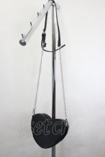 画像3: DearMyLove / スタッズハートジップショルダーバッグ  黒 I-26-06-21-121-GO-BG-TE-ZI (3)