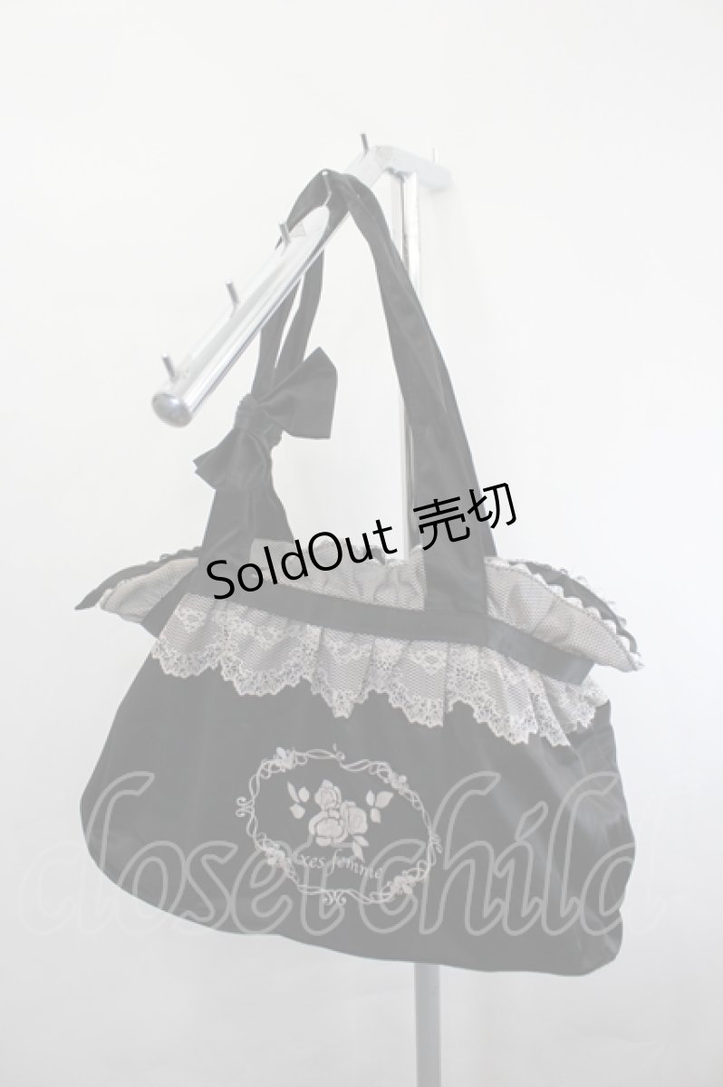 画像1: axes femme / DISNEYコラボアリスバッグ  黒 I-26-06-21-122-AX-BG-TE-ZI (1)