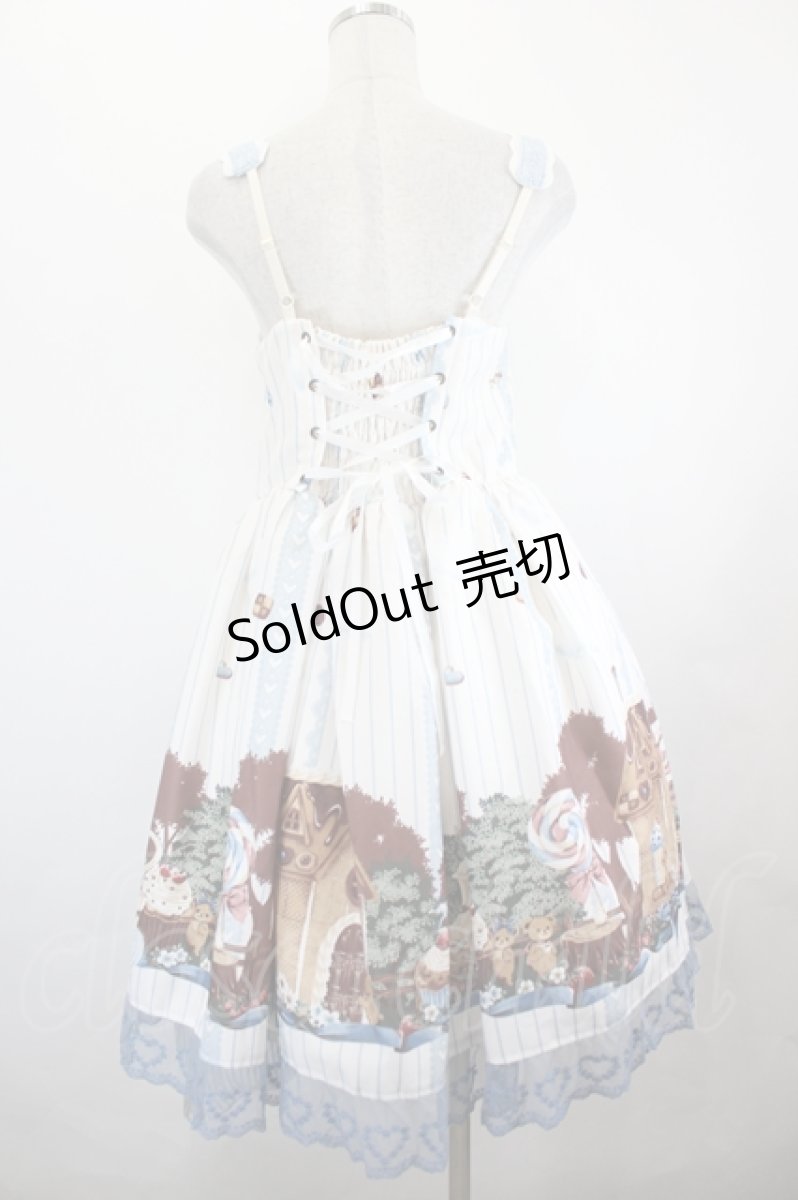 画像3: axes femme kawaii / スウィーツベアワンピース  白 I-26-06-23-035-AX-OP-SA-ZI (3)