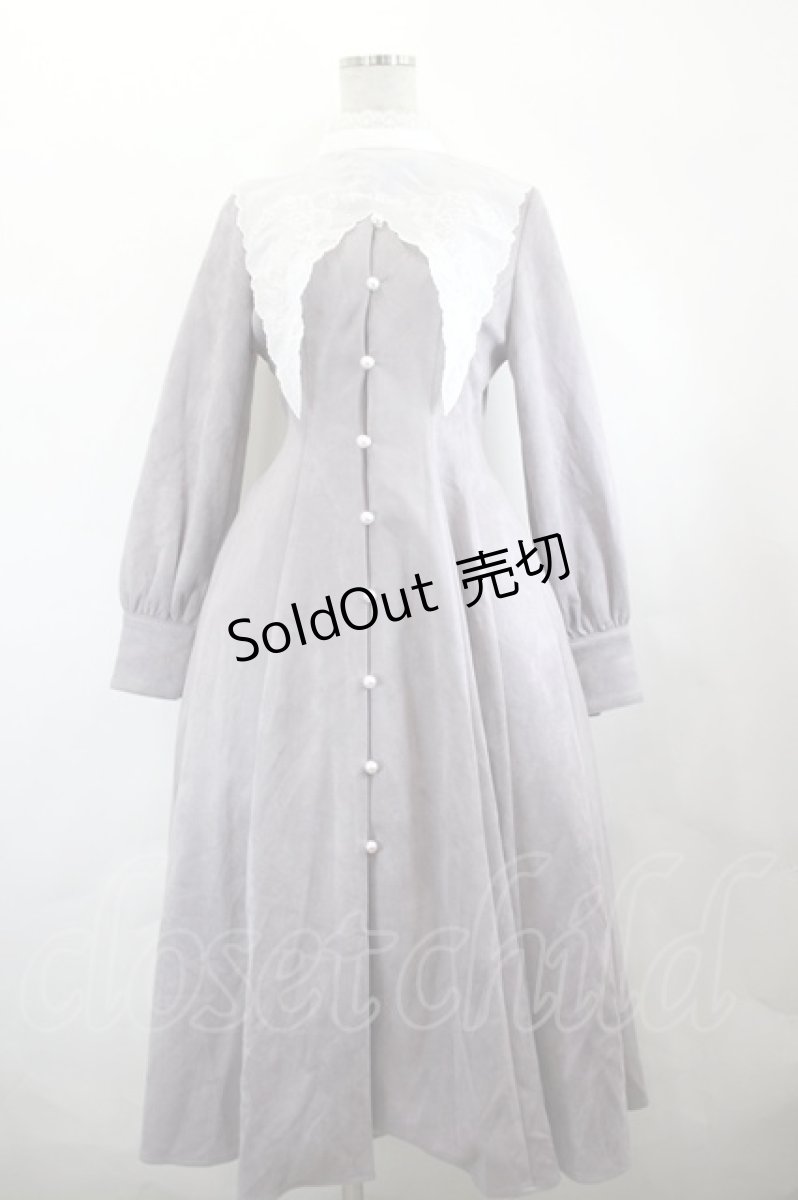画像1: Avenue Denfer / 鈴蘭リボン衿付きワンピースセット S ピンクＸ白 I-26-06-23-042-LO-OP-SA-ZI (1)