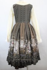 画像3: Miss Point / Witcher Notesワンピース M ブラウン I-26-06-23-048-LO-OP-SA-ZI (3)