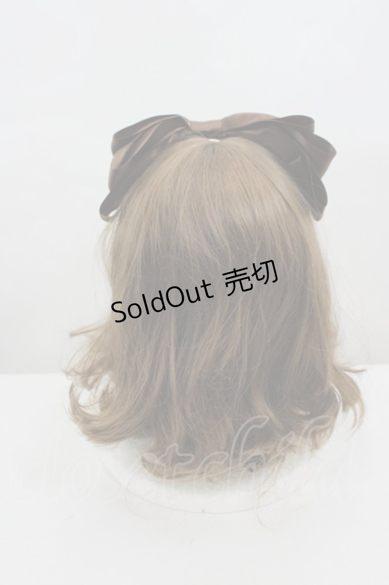 画像3: LOLITAその他(お買取対象外) / リボンカチューシャ  ブラウン I-26-06-23-077-LO-AC-SA-ZI (3)