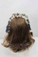 画像3: LOLITAその他(お買取対象外) / パールチュールレースリボンヘッドドレス  ネイビー I-26-06-23-080-LO-AC-SA-ZI (3)