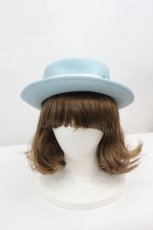 画像2: Alice Girl / 鳥リボンモチーフハット  青 I-26-06-23-108-LO-AC-SA-ZI (2)