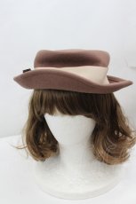画像1: Alice Girl / 鳥リボンモチーフハット  ブラウン I-26-06-23-111-LO-AC-SA-ZI (1)