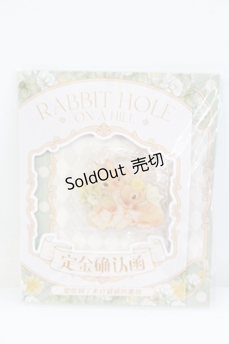 画像1: RABBIT HOLE / うさぎさんクリップ  ブラウン I-26-06-23-114-LO-AC-SA-ZI (1)