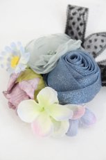 画像3: LOLITAその他(お買取対象外) / フラワーモチーフクリップ  紺Ｘ紫 I-26-06-23-120-LO-AC-SA-ZI (3)