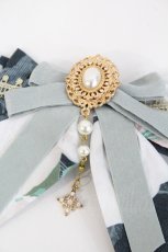 画像3: LOLITAその他(お買取対象外) / フラワープリントリボンクリップ  グリーン I-26-06-23-122-LO-AC-SA-ZI (3)