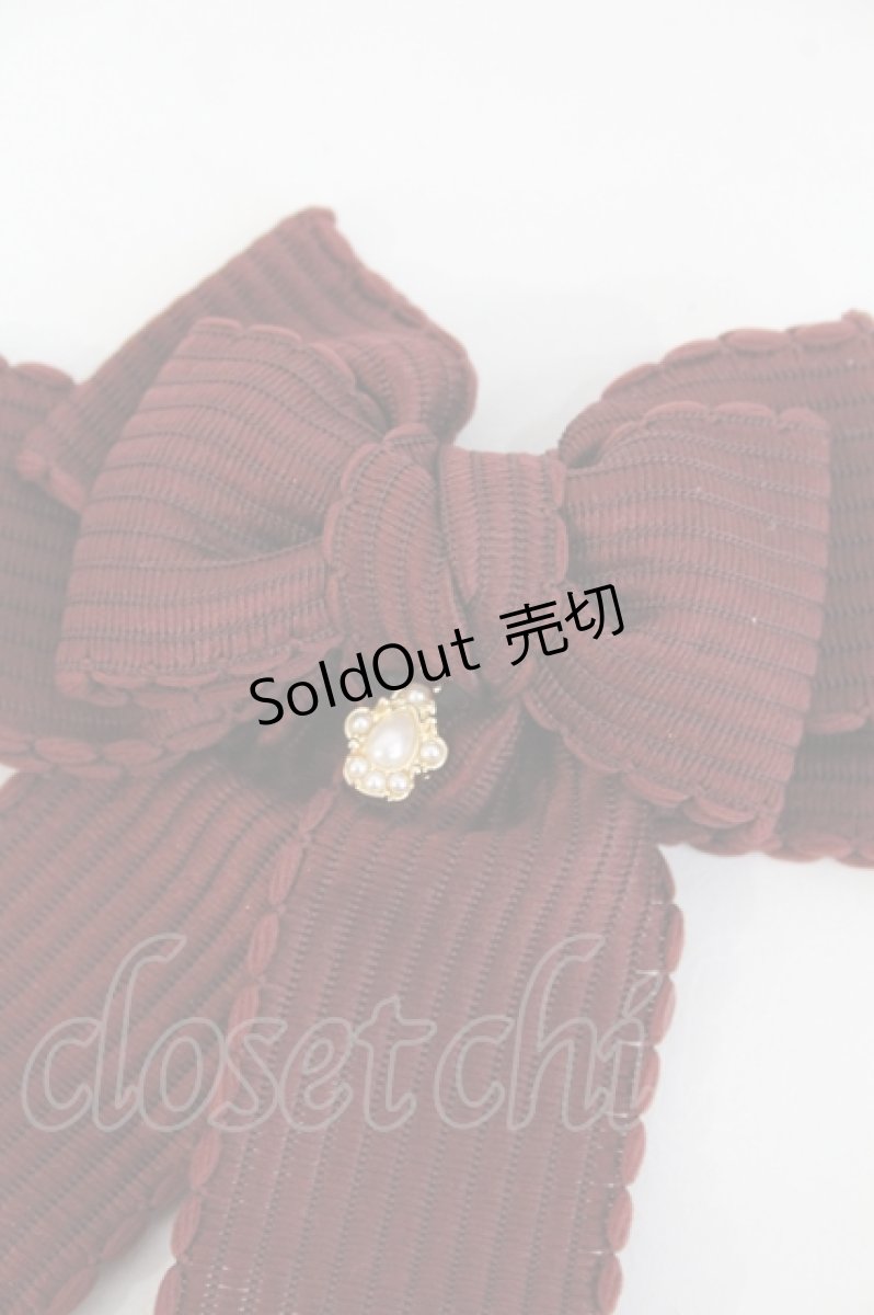 画像3: Hoshibako Works / ハートビーツバレンタイン ヘアクリップ2個セット  ボルドー I-26-06-23-124-LO-AC-SA-ZI (3)