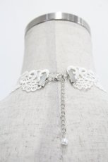 画像3: LOLITAその他(お買取対象外) / 蝶モチーフレースチョーカー  白 I-26-06-23-130-LO-AC-SA-ZI (3)