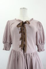 画像2: m petit by misako / AMレースアップワンピース M ピンク I-26-06-23-023-LO-OP-SA-ZI (2)