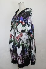 画像2: anko ROCK / 白雪姫パーカー  黒Ｘ白Ｘ赤Ｘ紫 I-26-06-25-050-PU-TO-SA-ZI (2)