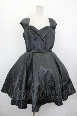 画像1: Restyle / 総柄ドレス XXL 黒 I-26-06-25-057-GO-OP-SA-ZI (1)