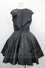 画像2: Restyle / 総柄ドレス XXL 黒 I-26-06-25-057-GO-OP-SA-ZI (2)