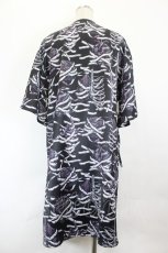 画像2: Drug Honey / 包帯総柄着物袖カーディガン  黒 I-26-06-25-081-PU-TO-SA-ZI (2)