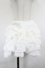 画像1: surfacespell / Stitches of Minervaバッスルパッド  白 I-26-06-25-083-LO-SK-SA-ZI (1)