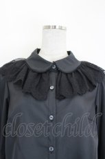 画像3: Melody BasKet / Melodyレース長袖ブラウス  黒 I-26-06-25-001-LO-BL-SA-ZI (3)