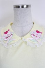 画像3: Nile Perch / パフェワッペン半袖カットソー  イエロー I-26-06-25-013-LO-TO-SA-ZI (3)