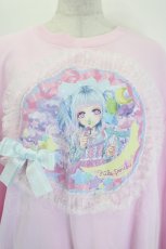 画像4: Nile Perch / 女の子プリントトレーナー  ピンク I-26-06-27-004-LO-TO-TE-ZI (4)