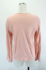 画像2: PINK HOUSE / サンタ柄パッチワーク長袖Tシャツ L ピンク I-26-06-27-041-LO-TS-SA-ZI (2)