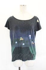画像1: Franche Lippee / 星空サーカス柄トップス  黒 I-26-06-27-006-LO-TO-TE-ZI (1)
