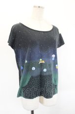 画像3: Franche Lippee / 星空サーカス柄トップス  黒 I-26-06-27-006-LO-TO-TE-ZI (3)