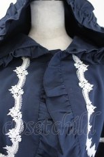 画像4: axes femme kawaii / 童話の小公女ケープ  紺 I-26-06-27-008-AX-JA-TE-ZI (4)