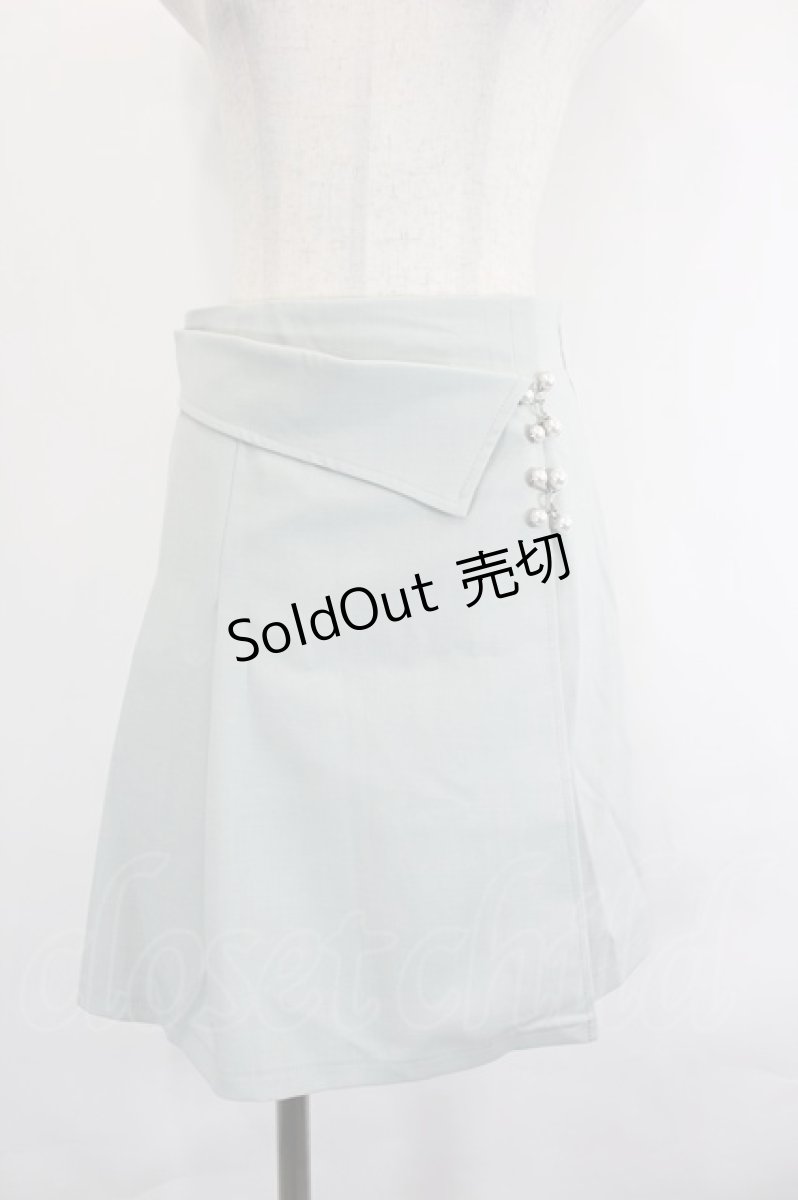 画像1: axes femme POETIQUE / ラップ風インパン付きスカート  ミント I-26-06-27-080-AX-SK-TE-ZI (1)