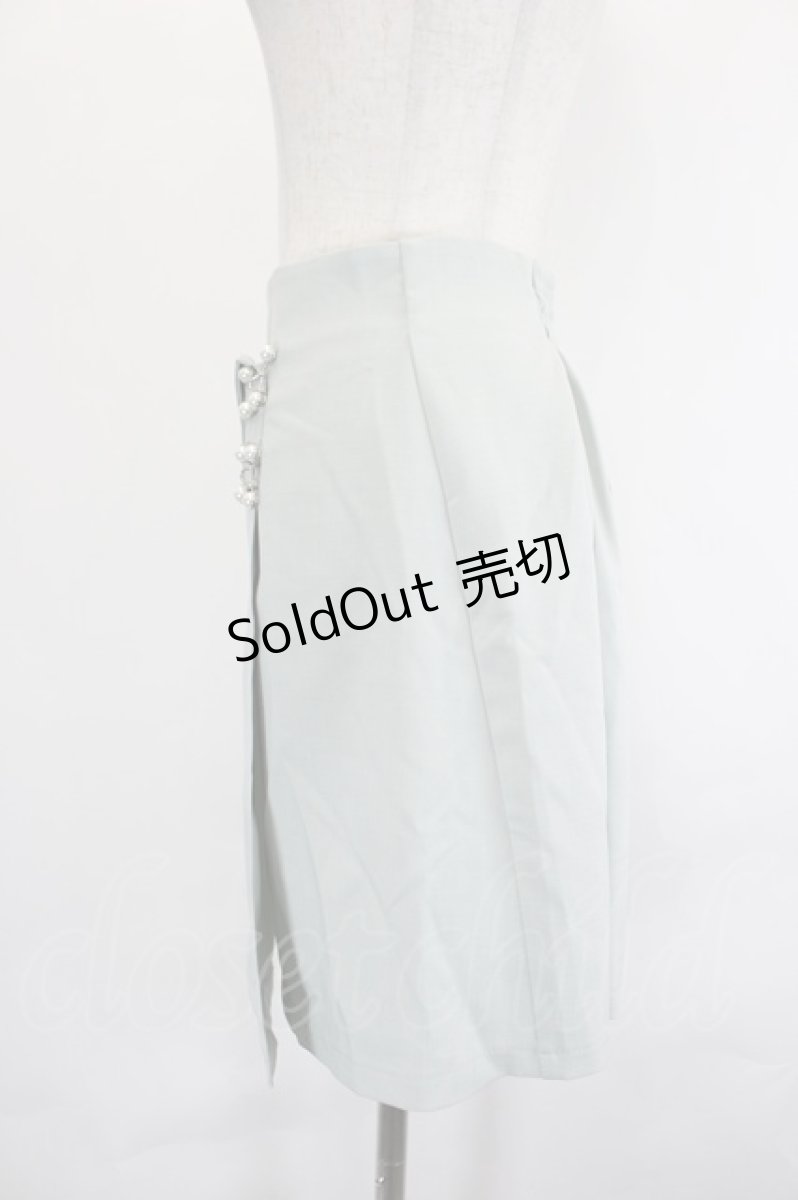 画像2: axes femme POETIQUE / ラップ風インパン付きスカート  ミント I-26-06-27-080-AX-SK-TE-ZI (2)